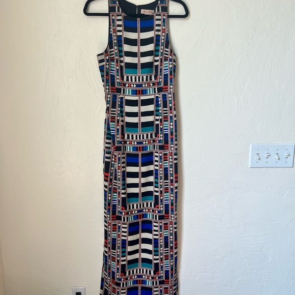 Mara Hoffman geometric cutout maxi dress size 6 - Picture 2 of 10